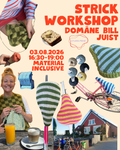 Juist: Knitting Workshop on the North Sea Island of Juist, Domäne Bill on August 3, 26