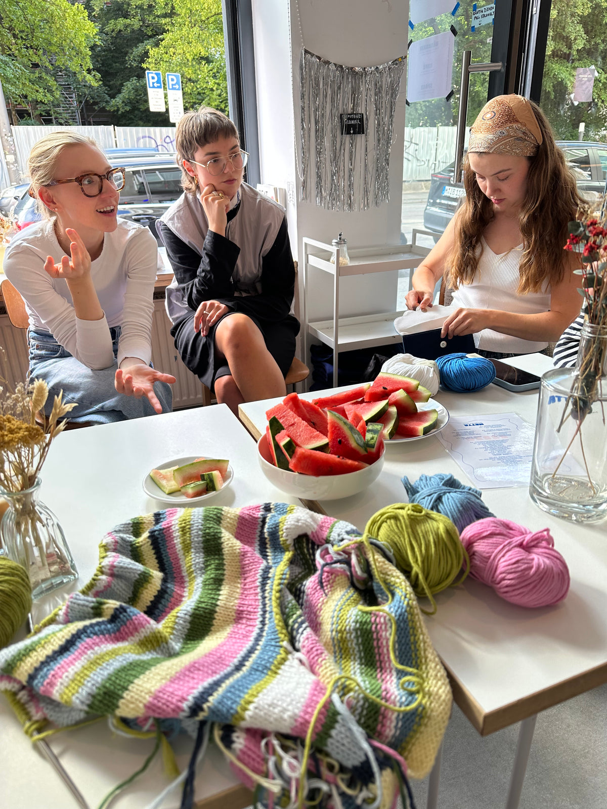 Herbststricktreff im Metta